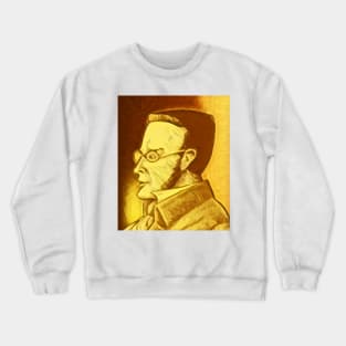 Max Stirner Golden Portrait | Max Stirner Artwork 7 Crewneck Sweatshirt